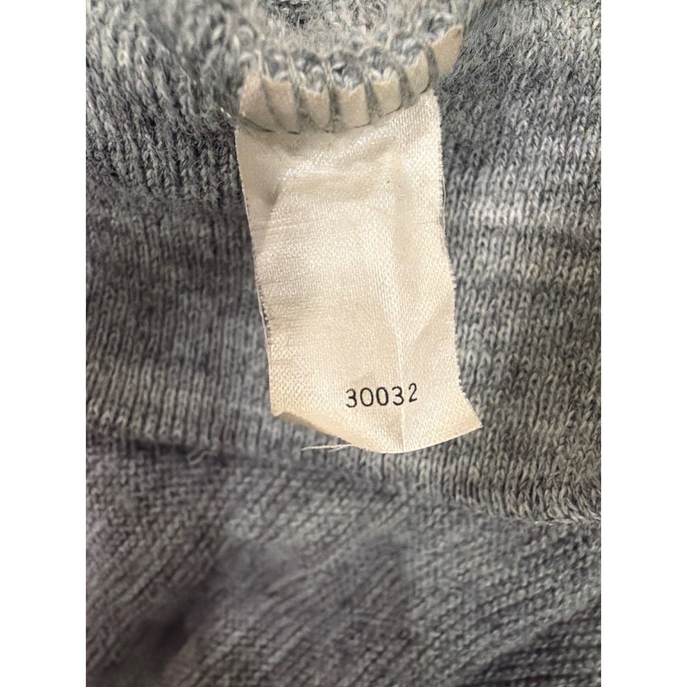 Vintage Izod Lacoste Mens XL Gray Cardigan Sweater Orlon Acrylic Made in USA - Picture 8 of 10